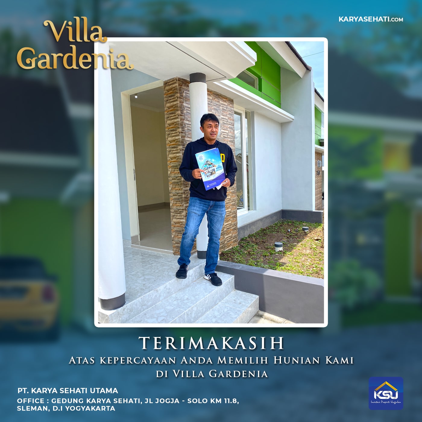 TERIMAKASIH TELAH MEMILIH VILLA GARDENIA